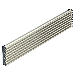 Rejilla de ventilación (Ancho: 89,8 cm, Inoxidable)