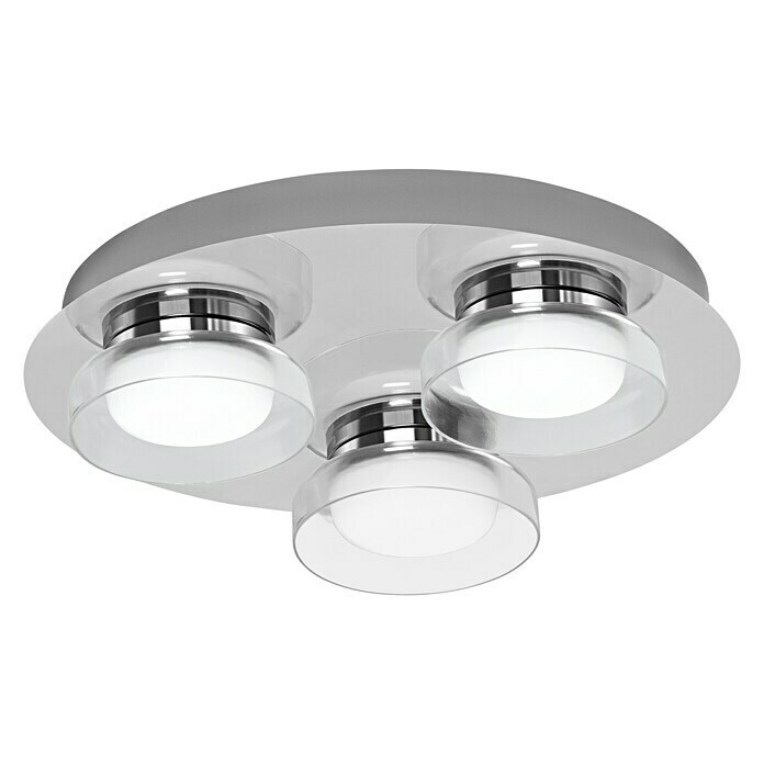 Ledvance LED-Wand- & Deckenstrahler18 W, L x B x H: 30 x 30 x 7,8 cm, Silber, Mehrfarbig, 1 Stk. View From Below