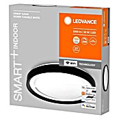 Ledvance Smart+ WiFi LED-Deckenleuchte rund Gavin (30 W, Ø x H: 48,4 x 8,5 cm, Schwarz, Warmweiß) | BAUHAUS