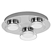 Ledvance LED-Wand- & Deckenstrahler (18 W, L x B x H: 30 x 30 x 7,8 cm, Silber, Mehrfarbig, 1 Stk.) | BAUHAUS