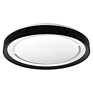 Ledvance Smart+ WiFi Plafón LED redondo Orbis Gavin (30 W, Ø x Al: 48,4 x 8,5 cm, Negro, Blanco cálido)