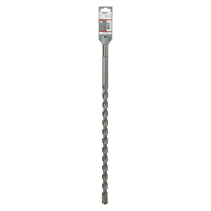 Bosch Broca para hormigón y mampostería -4 - 1 ud., Diámetro de la broca: 20 mm - Toma de una broca para martillo Bosch SDS plus-5X larga con ranura en espiral y embalaje, ideal para taladrar hormigón.