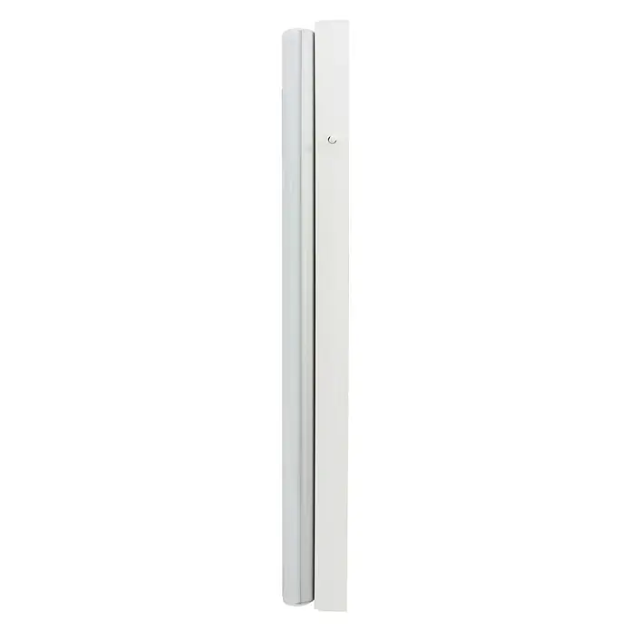 Ritter Leuchten LED-Aufbauleuchte Line - 6 W, Länge: 51 cm, Warmweiß - Nahaufnahme eines weißen Türrahmens.