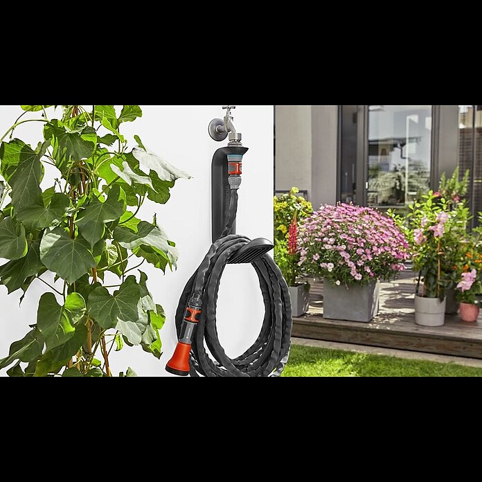 Gardena Wand-Schlauchhalterung TapFix (Passend für: Gardena Textilschlauch Liano bis 20 m, Kunststoff) | BAUHAUS