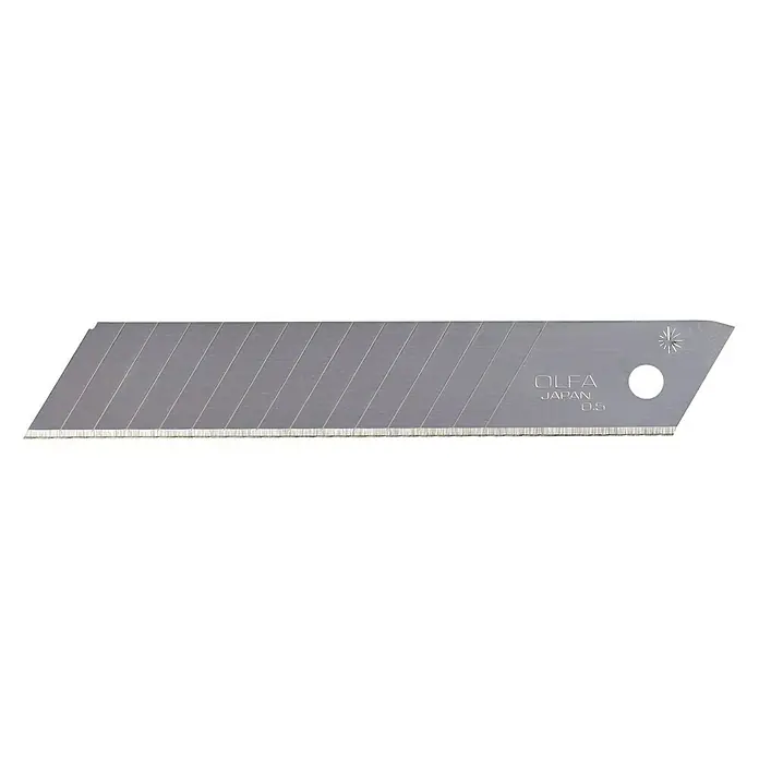 Olfa Abbrechklinge LBDKlingenbreite: 18 mm, 10 Stk. - OLFA Japan 0.5-Ersatzklinge mit scharfer Kante für präzise Schnitte. Ideal für Bastelarbeiten und professionelle Anwendungen.