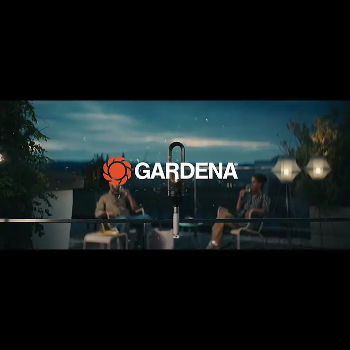 Gardena ClickUp! Gartenfackel - 11,2 x 11,2 x 36,8 cm, Metall - ClickUp! - Garten-Lifestyle frs ganze Jahr