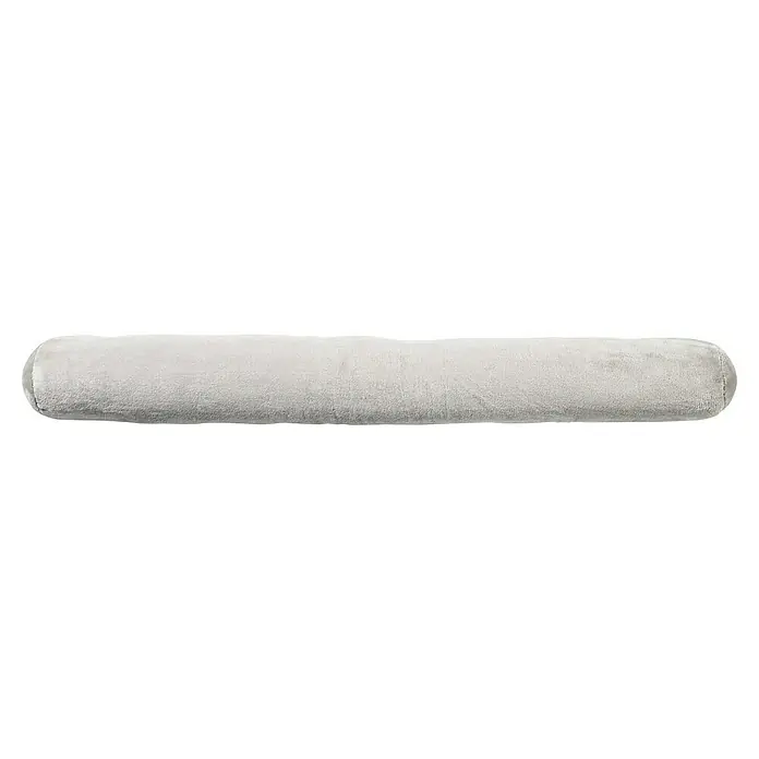 Zugluftstopper - Pumice Stone, Ø x L: 10 x 90 cm - Flauschige, lange Bolster-Rolle in Weiß, ideal für Komfort und Unterstützung beim Entspannen. Perfekt für Sofa oder Bett.