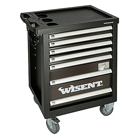 Wisent Werkstattwagen WW 5000 (L x B x H: 77,5 x 47 x 97,5 cm, Anzahl Schubladen: 7 Stk., 70 -tlg.)