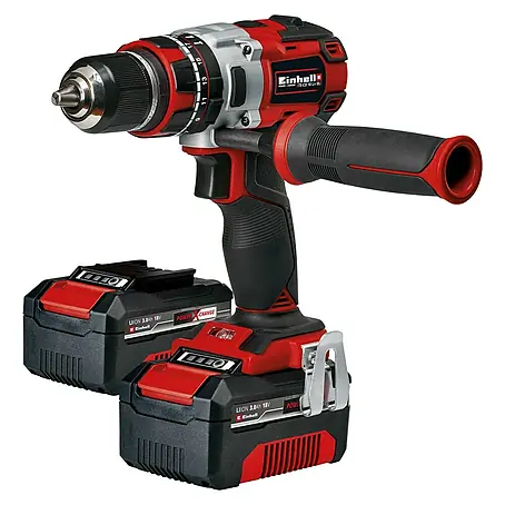Einhell  Set taladro atornillador percutor de batería TE-CD 18 Li-i BL