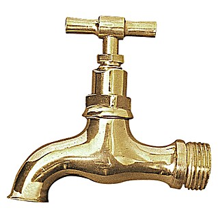 Grifo curvo (¾″, Latón)