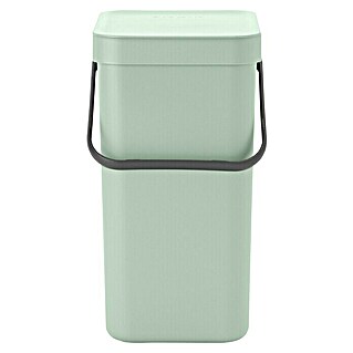 Brabantia Cubo de la basura Sort & Go (12 l, Verde, Rectangular, Plástico)