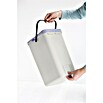 Brabantia Cubo de basura empotrado Sort & Go (12 l, Blanco, Plástico) | BAUHAUS