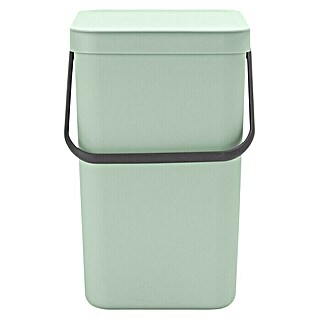 Brabantia Cubo de la basura Sort & Go (25 l, Verde, Rectangular, Plástico)