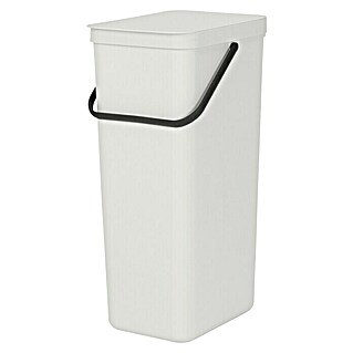 Brabantia Cubo de basura Sort & Go (40 l, Plástico, Blanco)