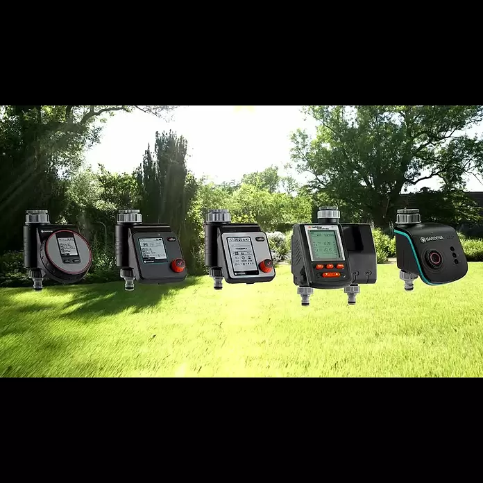 Gardena Bewässerungscomputer Select - Bewässerungsdauer: 1 min - 3 h - Gardena Bewässerungssteuerung
