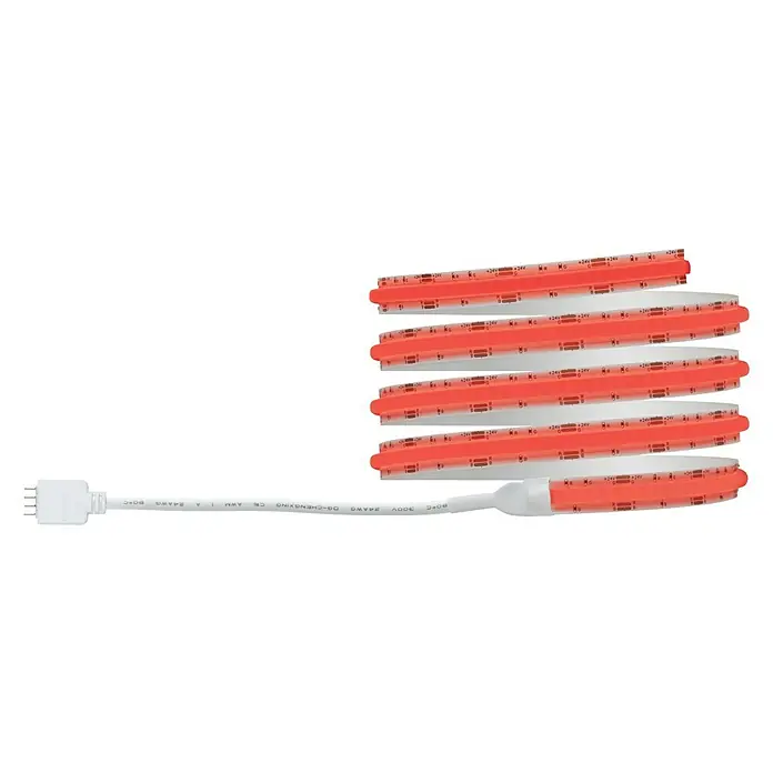 Paulmann LED-Band - Länge: 150 cm, Lichtfarbe: RGB, 14,5 W, 230 V - Rote LED-Leuchtstreifen für stimmungsvolle Beleuchtung. Diese flexiblen Streifen sind ideal zur Dekoration und erzeugen ein angenehmes Ambiente.