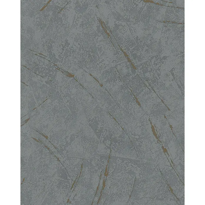 Marburg La Veneziana III Vliestapete Struktur - Schwarz, Betonoptik, 10,05 x 0,53 m - Graue abstrakte Texturtapete mit subtilen braunen Akzenten, die eine moderne und elegante Wanddekoration bietet.