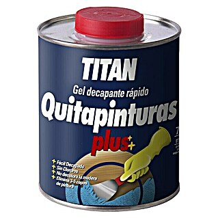 Titan Decapante de pintura Quitapinturas Plus (Incoloro, 750 ml)