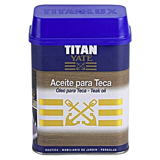 Titan Yate Aceite para teca (750 ml, Transparente)