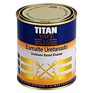 Titan Esmalte blanco Uretanado Yate (750 ml, Blanco, Brillante)