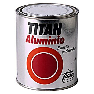 Titan Esmalte Anticalórico Aluminio (Aluminio, 125 ml, Brillante)