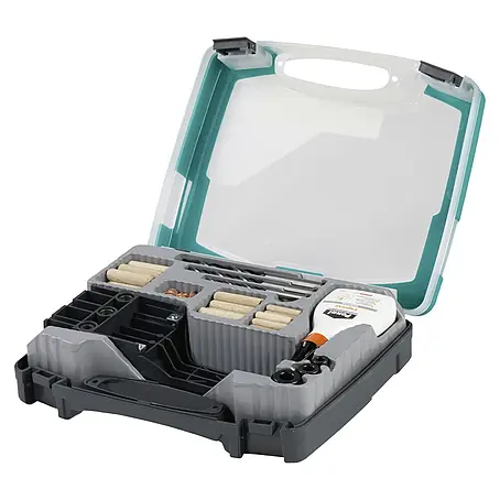 Wolfcraft  Holzdübel-Set im Aufbewahrungskoffer