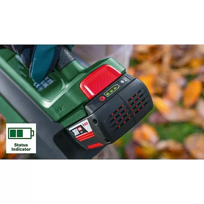 Bosch Power for All 36V Akku-Laubbläser AdvancedLeafblower 36V-750 - 36 V, Li-Ionen, Ohne Akku, Blasgeschwindigkeit: 100 km/h - Detailaufnahme
