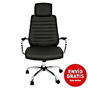 Silla de oficina Diana (Negro, Reposacabezas) | BAUHAUS