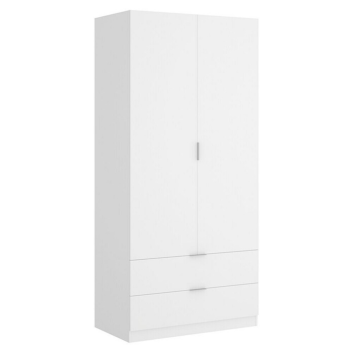 Armario para ropa Essen (L x An x Al: 52 x 81 x 184 cm, Blanco)