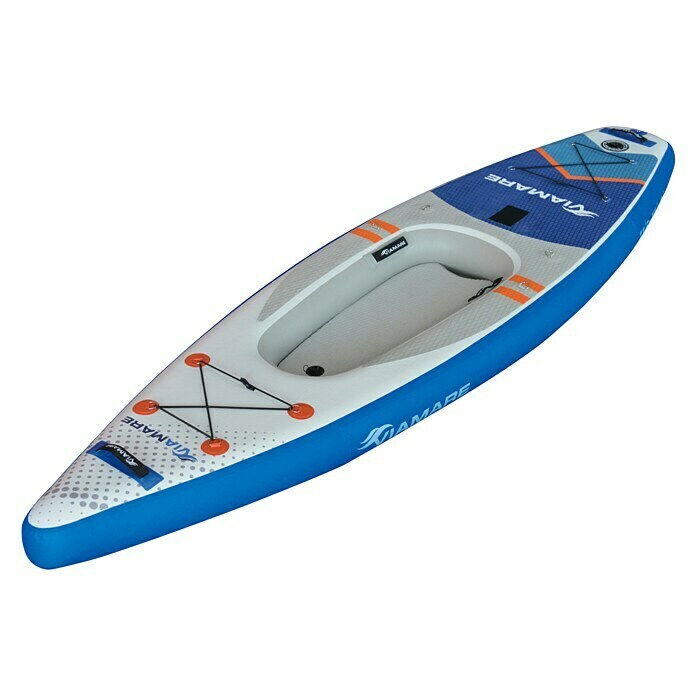 Viamare SUP-Board Kajak 350L x B x H: 350 x 94 x 20 cm, Nutzlast: 200 kg, Aufblasbar Diagonal View