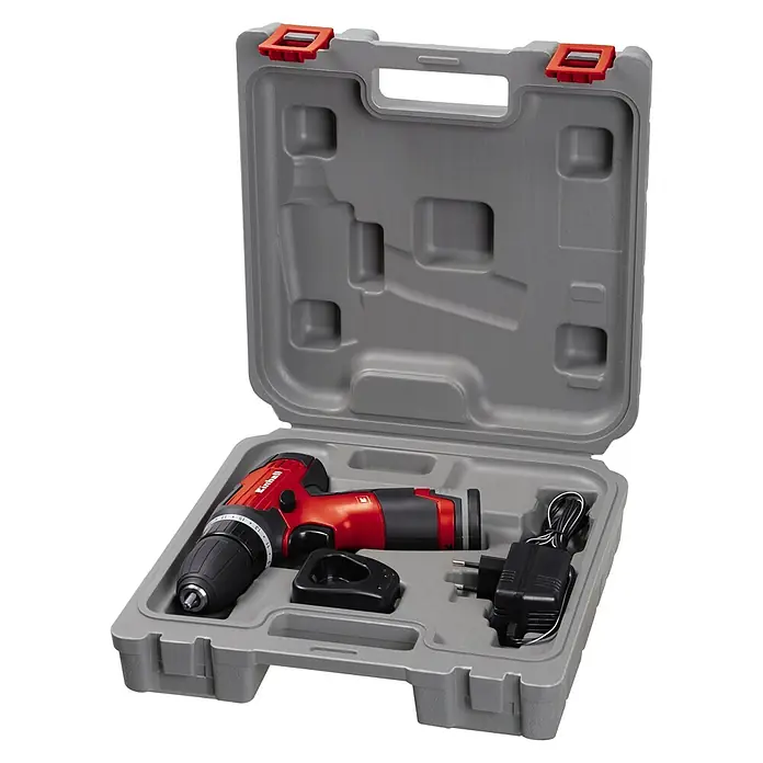 Einhell Akku-Bohrschrauber TH-CD 12-2 Li - 12 V, 1 Akku, 1,3 Ah - Akku-Bohrschrauber von Einhell im Koffer mit Ladegerät, ideal für Heimwerker. Das Set bietet Mobilität und Vielseitigkeit für verschiedenste Schraubarbeiten.