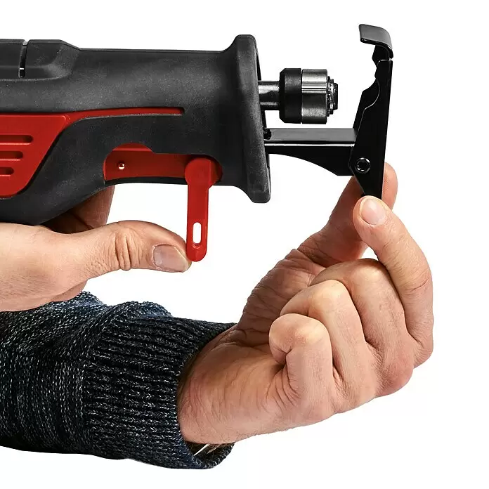 Einhell Universalsäge TE-AP 750 E - 750 W, Leerlaufhubzahl: 0 /min - 2.800 /min - Detailaufnahme