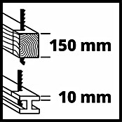 Einhell Universalsäge TE-AP 750 E (750 W, Leerlaufhubzahl: 0 - 2.800 Hübe/min)