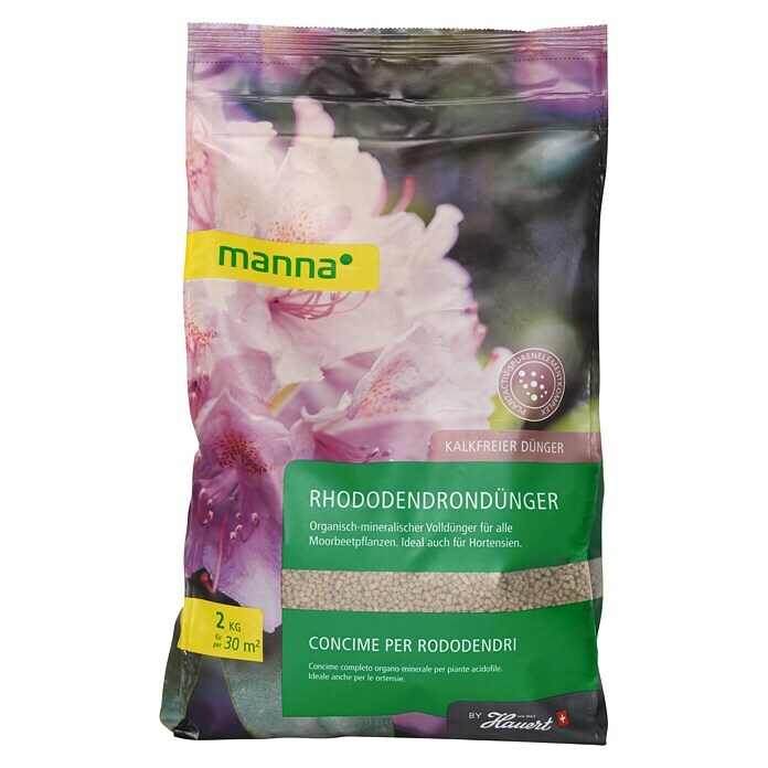 Manna Rhododendrondünger (2 kg, Max. Anwendungsfläche: 30 m²) | BAUHAUS