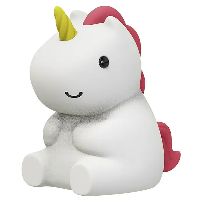 MegaLight LED-Nachtlicht MAGGY MAGIC - Weiß/Gelb/Pink, L x B x H: 8 x 11 x 13 cm, RGBW, MAGGY MAGIC - Niedliches Einhorn-Nachtlicht, perfekt für Kinderzimmer. Das sanfte Licht sorgt für eine beruhigende Atmosphäre.
