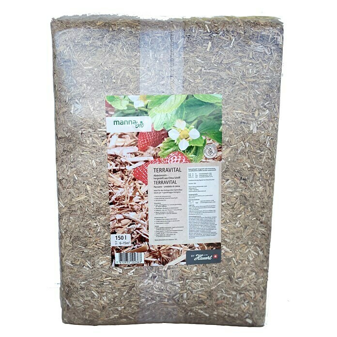 Manna Bio Dekor-Mulch Terravital (15 kg, Braun) | BAUHAUS