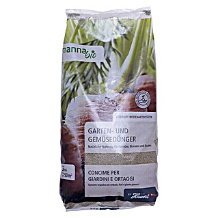 Manna Bio Bio-Gartendünger (5 kg, Max. Anwendungsfläche: 50 m²)