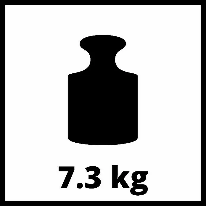 Einhell Martillo demoledor TE-DH 12 - 1.050 W, 12 J, Alojamiento SDS-MAX - Pesa de calibración negra de 7,3 kg.