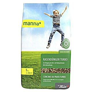 Manna Rasendünger Turbo (5 kg, Max. Anwendungsfläche: 200 m²)