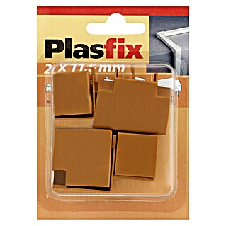 Inofix Plasfix Kit de accesorios para canaleta (Cerezo, An x Al: 2,1 x 1,15 cm, 7 ud.)