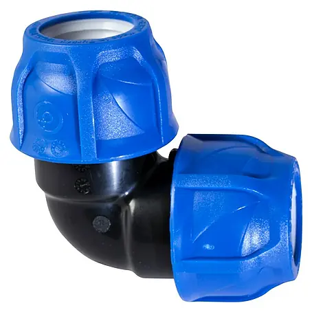 Codo PE tubo - tubo