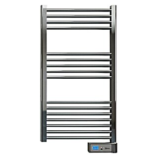 Rointe Radiador toallero eléctrico Giza LCD (An x Al: 50 x 88 cm, Cromo)