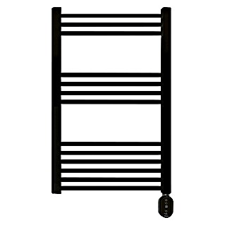 Rointe Radiador toallero eléctrico Elba Oval (An x Al: 50 x 86,5 cm, 300 W, Negro)
