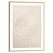 Reinders Bild Slim Frame Wood (Sandy Circles, B x H: 30 x 40 cm) | BAUHAUS