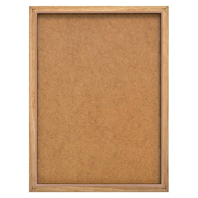 Bild Slim Frame WoodSandy Circles, B x H: 30 x 40 cm Back View