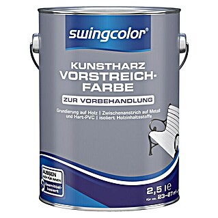 swingcolor Vorstreichfarbe Kunstharz (Weiß, 2,5 l, Lösemittelbasiert)