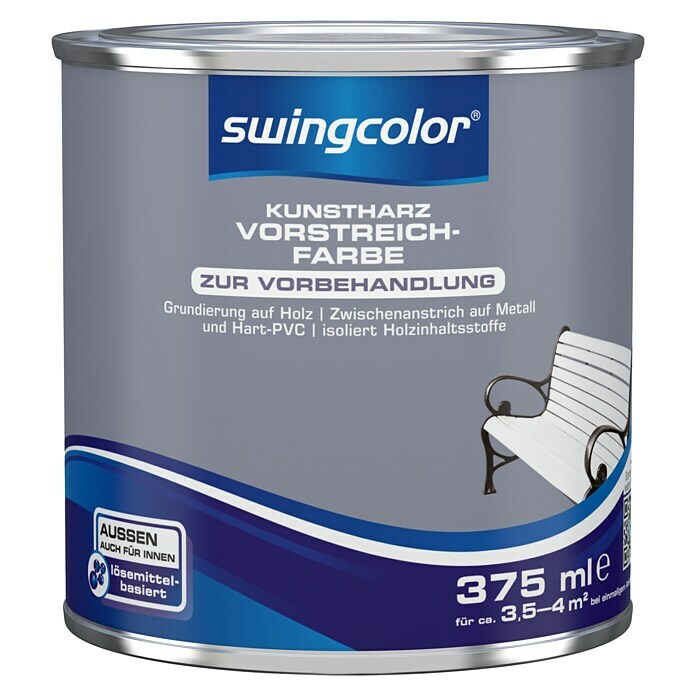 swingcolor Vorstreichfarbe (Weiß, 375 ml, Lösemittelbasiert)