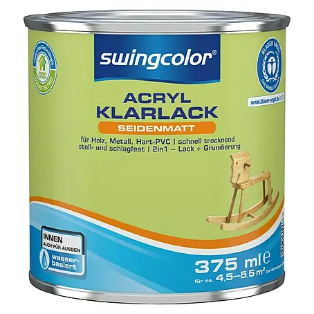 swingcolor  Klarlack Acryl