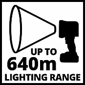 Einhell Power X-Change 18V Proyector LED TE-CL 18/2500 LiAC (18 V, Sin batería, 2.500 lm) | BAUHAUS