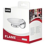 Lenz Flame Seifenschale (Mit Halterung, Chrom, Glänzend)